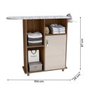 Ver imagem 4 de Tábua de Passar Roupa Miami com 1 Porta e Nicho Freijo/baunilha