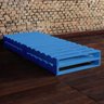 Cama de Pallet Single - Azul Royal - Solteiro - 1