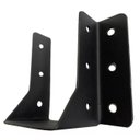 Ver imagem 1 de Kit 04 Pç - Suporte Viga Parede Pergolado Madeiramento Prático 5cmx10cm