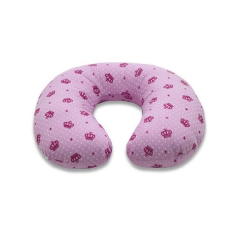Almofada de Pescoço Coroa Rosa Happy Line Apoio De Pescoço Travesseiro De Viagem Formato Ferradura C