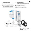 Ver imagem 3 de Mecanismo Universal para Caixa Acoplada Completo Duplo Acionamento