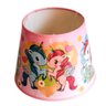 Abajur Luminária Infantil Unicórnio Rosa Porcelana 36cm Kids - 3