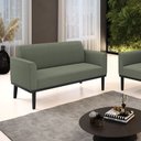 Ver imagem 2 de Sofá 2 Lugares Namoradeira Madeira Preto Marisa Bouclê D03 - D’Rossi