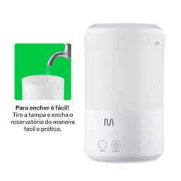 Umidificador de Ar Portatil Silencioso Pure Air - Hc143 Hc143 Multilaser Saúde - 2