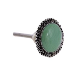 PUXADOR PORTA CERAMICA VERDE 3X3X2CM – VÊNUS VICTRIX - 5