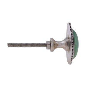 PUXADOR PORTA CERAMICA VERDE 3X3X2CM – VÊNUS VICTRIX