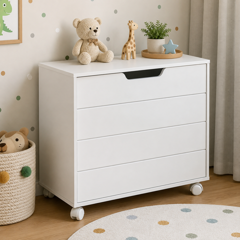Baú Toy - Branco Soft - Matic Móveis