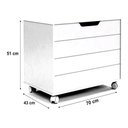 Ver imagem 2 de Baú Toy - Branco Soft - Matic Móveis