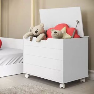 Baú Toy - Branco Soft - Matic Móveis