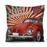 Almofada Decorativa Carros Fusca Vermelho 42x42cm Perlar - 1