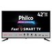 Smart TV LED PTV42G10N5SKF FHD 42 Polegadas 3 HDMI 2 USB Philco - 1