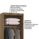 Ver imagem 6 de Guarda Roupa Modulado 2 Portas e 4 Gavetas 90cm Veneza Luciane Móveis