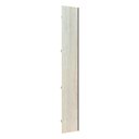 Ver imagem 1 de Porta para Closet Individual 40cm com Puxador Perfil Champagne Luciane Móveis