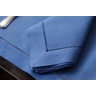 Guardanapos de Percal Ponto Ajour Feito a Mão Azul 45x45 Kit 12 - 2