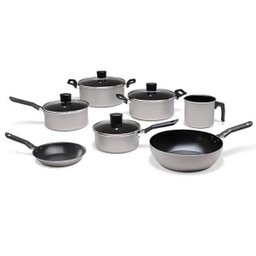 Conjunto de Panelas Antiaderente 7 Peças Dolce 7150/101 Brinox - 3 Conjunto de Panelas Antiaderente 7 Peças Dolce 7150/101 Brinox - 3