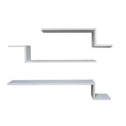 Trio Pmg Prateleira Mdf Branco Tx Prtbr009 - 2