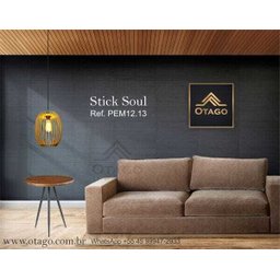 Lustre Pendente em Madeira - Stick Soul - Preto - 4