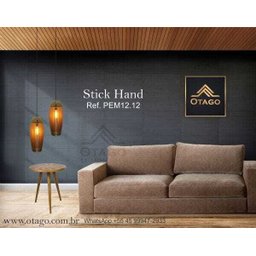 Lustre Pendente em Madeira - Stick Hand - Preto - 4 Lustre Pendente em Madeira - Stick Hand - Preto - 4