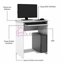 Ver imagem 3 de Mesa de Computador Prática Branco