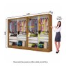 Closet Casal Duplo Dubai Premium 4 Gavetas Carioca Móveis - 5