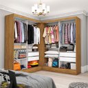 Ver imagem 1 de Closet Casal Duplo Dubai Premium 4 Gavetas Carioca Móveis
