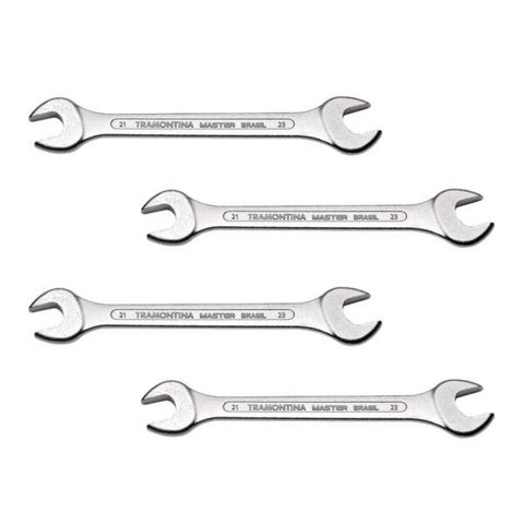 Chave Boca 21x23mm Tramontina - Kit com 4 Unidades