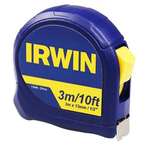 Trena Standard 3 Metros 10 Ft X 1/2"" - Iw13946 - Irwin