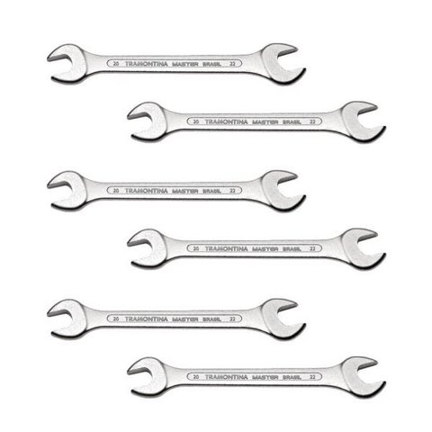 Chave Boca 20x22mm Tramontina - Kit com 6 Unidades