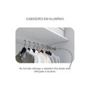 Ver imagem 7 de Guarda Roupa Casal 4 Portas (2 c/ Espelho) e 3 Gavetas Moderni/Sevilha Cumaru/Fendi 25 - Novo