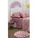 Ver imagem 3 de Jogo de Cama Solteiro Infantil Duplo 3 Peças Happy Day Rosa Lollipop Sultan