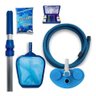Kit Limpeza Para Piscina Inflável Cloro de 1 Kg Mangueira 4m Cabo Aspirador Estojo de Teste - 1