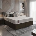 Ver imagem 2 de Cama Box Baú Queen + Colchão Molas Ensacadas - Airtech Nero (158x198x60) - Hellen