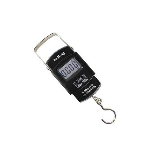Balança Digital Portátil Gancho Para Pesca Mala 50 Kgs