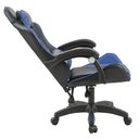 Ver imagem 6 de Cadeira Gamer Ergonômica Elite Courino Preto/azul - Sallar Home