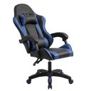 Ver imagem 7 de Cadeira Gamer Ergonômica Elite Courino Preto/azul - Sallar Home