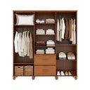 Ver imagem 4 de Guarda Roupa 6P+2g Cedro Alplha