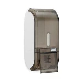 Dispenser Porta Sabonete Líquido Alcool Gel Glass Fumê com Reservatório Premisse - 1
