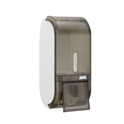 Dispenser Porta Sabonete Líquido Alcool Gel Glass Fumê com Reservatório Premisse