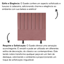 Ver imagem 5 de Cabeceira de Cama Solteiro Box 100 Cm Maisa Suede:rosê