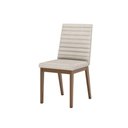 Ver imagem 4 de Conjunto 2 Cadeiras Henn Elena para Mesa de Jantar Estofadas em Suede com Pés em Madeira Maciça