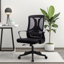 Ver imagem 2 de Cadeira de Escritório Diretor Ergonômica Apoio Lombar Mesh Syberflex