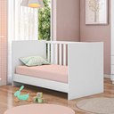 Ver imagem 2 de Berço Linha Dourada Regulável Mini Cama Branco