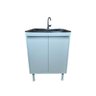 Gabinete Mdf com Tanque Inox 46 Litros com Furação para Torneira - 7