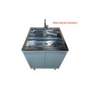 Ver imagem 3 de Gabinete Mdf com Tanque Inox 46 Litros com Furação para Torneira