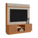 Ver imagem 4 de Painel Home para TV Sala de Estar Ravenna Canela Off White Fosco 186cm