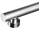 Ver imagem 1 de Puxador Alça para Porta de Passagem Anello Duplo Zen 1500mm Inox Polido ZP2024.88