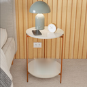 Ver imagem 1 de Mesa de Apoio Élide Off White Bronze
