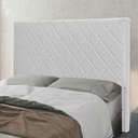 Ver imagem 3 de Cabeceira Cama Box Casal 140 Cm Dubai Linho Grigio S04 - D'Rossi