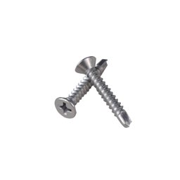 Parafuso Aço Inox Auto Brocante Madeira/aço 3,9mmx25mm Cabeça Chata Philips - Caixa com 500 Peças - 1