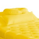 Ver imagem 4 de Maca Estofada Capitonê Corino Cores - DS Estofados - Amarelo